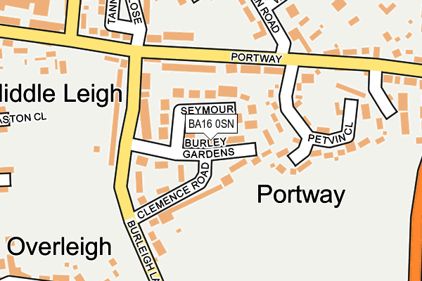 BA16 0SN map - OS OpenMap – Local (Ordnance Survey) BA16 0SN map - OS OpenMap – Local (Ordnance Survey)