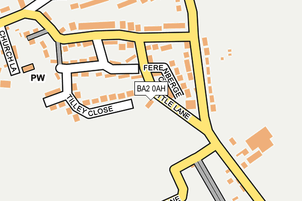 BA2 0AH map - OS OpenMap – Local (Ordnance Survey) BA2 0AH map - OS OpenMap – Local (Ordnance Survey)