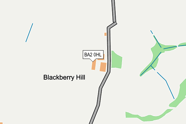 BA2 0HL map - OS OpenMap – Local (Ordnance Survey) BA2 0HL map - OS OpenMap – Local (Ordnance Survey)