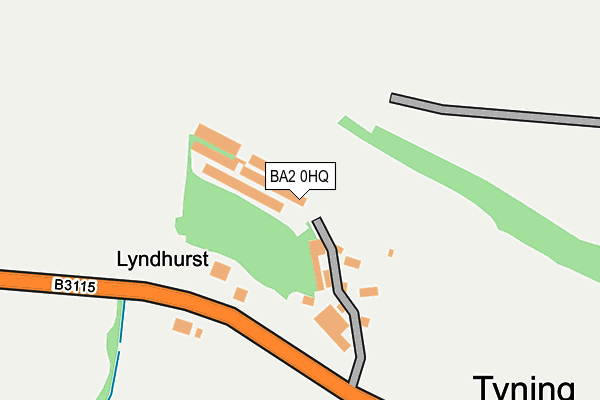 BA2 0HQ map - OS OpenMap – Local (Ordnance Survey) BA2 0HQ map - OS OpenMap – Local (Ordnance Survey)