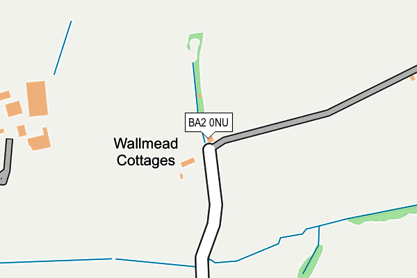 BA2 0NU map - OS OpenMap – Local (Ordnance Survey) BA2 0NU map - OS OpenMap – Local (Ordnance Survey)