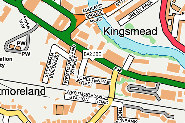 BA2 3BE map - OS OpenMap – Local (Ordnance Survey) BA2 3BE map - OS OpenMap – Local (Ordnance Survey)