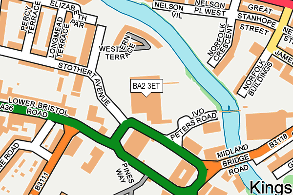BA2 3ET map - OS OpenMap – Local (Ordnance Survey) BA2 3ET map - OS OpenMap – Local (Ordnance Survey)