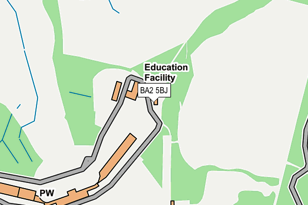 BA2 5BJ map - OS OpenMap – Local (Ordnance Survey) BA2 5BJ map - OS OpenMap – Local (Ordnance Survey)
