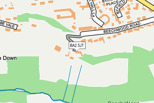 BA2 5JT map - OS OpenMap – Local (Ordnance Survey) BA2 5JT map - OS OpenMap – Local (Ordnance Survey)