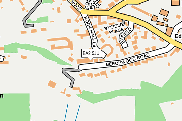 BA2 5JU map - OS OpenMap – Local (Ordnance Survey) BA2 5JU map - OS OpenMap – Local (Ordnance Survey)