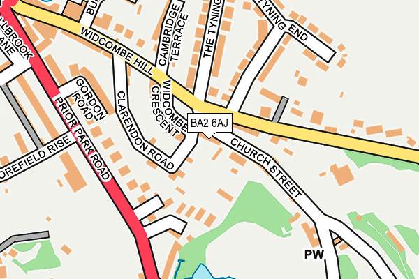 BA2 6AJ map - OS OpenMap – Local (Ordnance Survey) BA2 6AJ map - OS OpenMap – Local (Ordnance Survey)