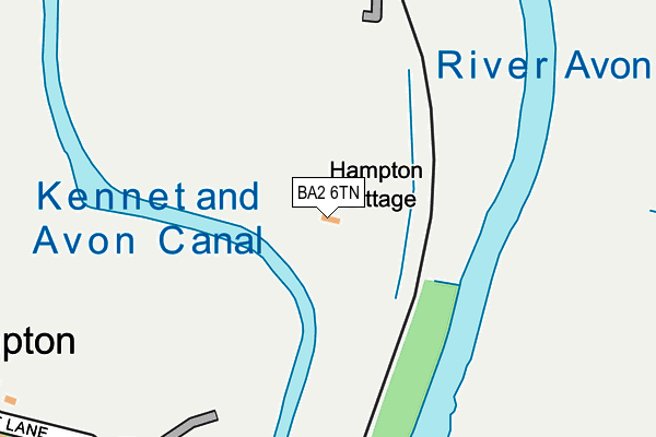 BA2 6TN map - OS OpenMap – Local (Ordnance Survey) BA2 6TN map - OS OpenMap – Local (Ordnance Survey)