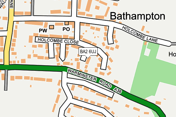 BA2 6UJ map - OS OpenMap – Local (Ordnance Survey) BA2 6UJ map - OS OpenMap – Local (Ordnance Survey)