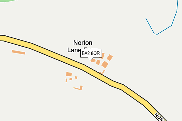 BA2 8QR map - OS OpenMap – Local (Ordnance Survey) BA2 8QR map - OS OpenMap – Local (Ordnance Survey)
