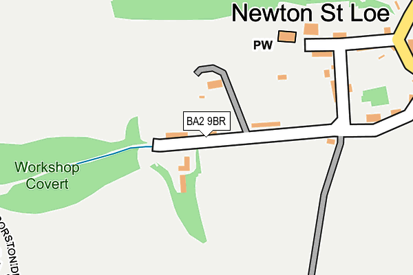 BA2 9BR map - OS OpenMap – Local (Ordnance Survey) BA2 9BR map - OS OpenMap – Local (Ordnance Survey)