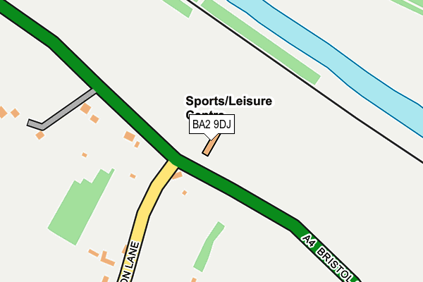 BA2 9DJ map - OS OpenMap – Local (Ordnance Survey) BA2 9DJ map - OS OpenMap – Local (Ordnance Survey)
