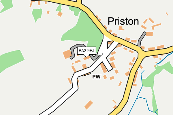 BA2 9EJ map - OS OpenMap – Local (Ordnance Survey) BA2 9EJ map - OS OpenMap – Local (Ordnance Survey)