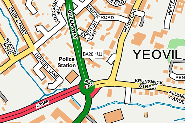 BA20 1UJ map - OS OpenMap – Local (Ordnance Survey) BA20 1UJ map - OS OpenMap – Local (Ordnance Survey)