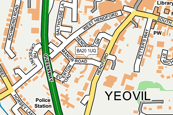 BA20 1UQ map - OS OpenMap – Local (Ordnance Survey) BA20 1UQ map - OS OpenMap – Local (Ordnance Survey)