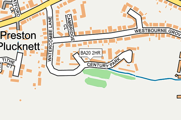 BA20 2HR map - OS OpenMap – Local (Ordnance Survey) BA20 2HR map - OS OpenMap – Local (Ordnance Survey)