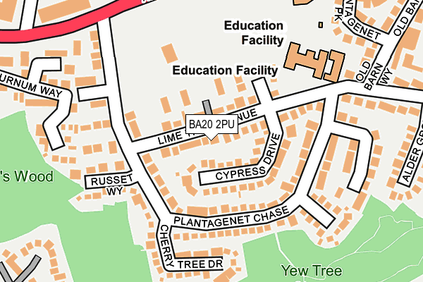 BA20 2PU map - OS OpenMap – Local (Ordnance Survey) BA20 2PU map - OS OpenMap – Local (Ordnance Survey)