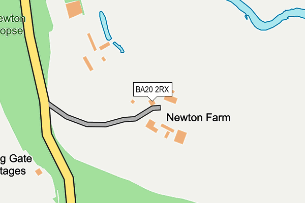 BA20 2RX map - OS OpenMap – Local (Ordnance Survey) BA20 2RX map - OS OpenMap – Local (Ordnance Survey)