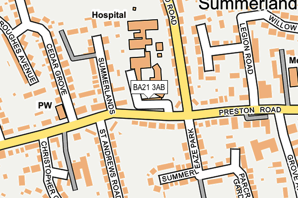 BA21 3AB map - OS OpenMap – Local (Ordnance Survey) BA21 3AB map - OS OpenMap – Local (Ordnance Survey)