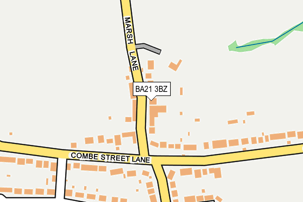 BA21 3BZ map - OS OpenMap – Local (Ordnance Survey) BA21 3BZ map - OS OpenMap – Local (Ordnance Survey)