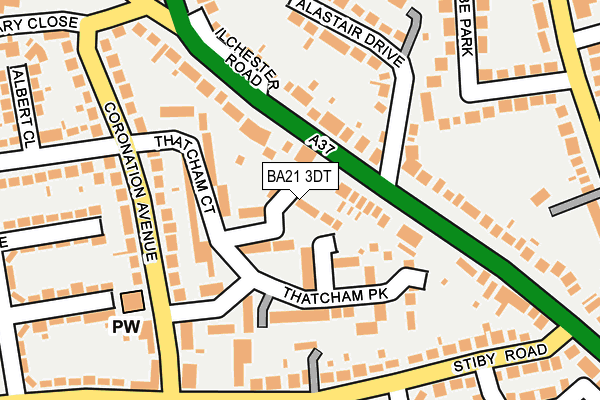 BA21 3DT map - OS OpenMap – Local (Ordnance Survey) BA21 3DT map - OS OpenMap – Local (Ordnance Survey)