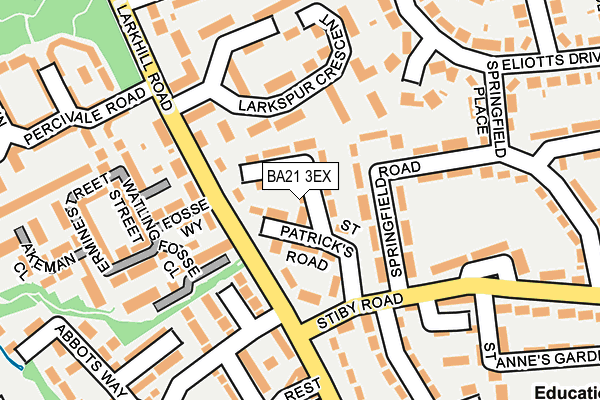 BA21 3EX map - OS OpenMap – Local (Ordnance Survey) BA21 3EX map - OS OpenMap – Local (Ordnance Survey)