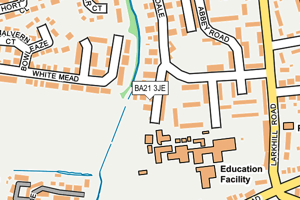 BA21 3JE map - OS OpenMap – Local (Ordnance Survey) BA21 3JE map - OS OpenMap – Local (Ordnance Survey)