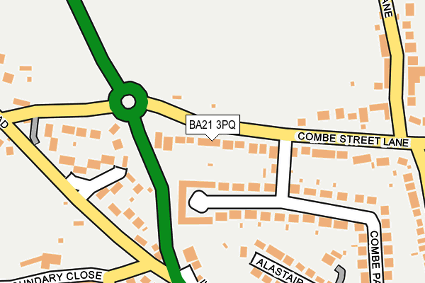 BA21 3PQ map - OS OpenMap – Local (Ordnance Survey) BA21 3PQ map - OS OpenMap – Local (Ordnance Survey)