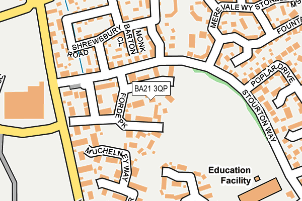 BA21 3QP map - OS OpenMap – Local (Ordnance Survey) BA21 3QP map - OS OpenMap – Local (Ordnance Survey)