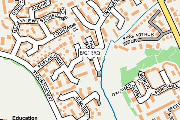 BA21 3RQ map - OS OpenMap – Local (Ordnance Survey) BA21 3RQ map - OS OpenMap – Local (Ordnance Survey)