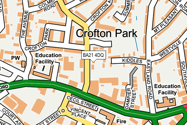 BA21 4DQ map - OS OpenMap – Local (Ordnance Survey) BA21 4DQ map - OS OpenMap – Local (Ordnance Survey)