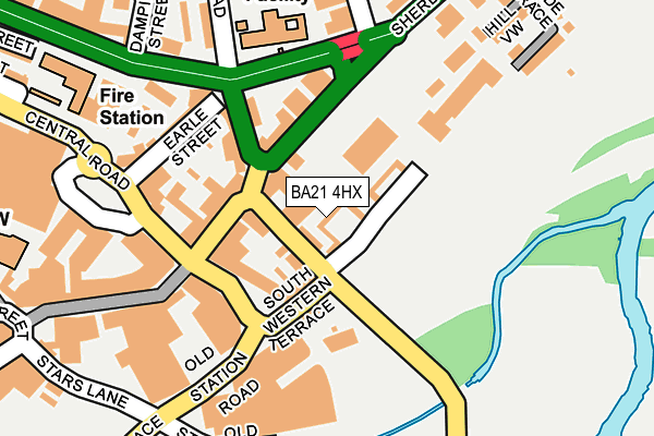 BA21 4HX map - OS OpenMap – Local (Ordnance Survey) BA21 4HX map - OS OpenMap – Local (Ordnance Survey)