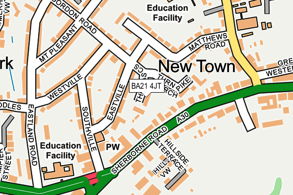 BA21 4JT map - OS OpenMap – Local (Ordnance Survey) BA21 4JT map - OS OpenMap – Local (Ordnance Survey)