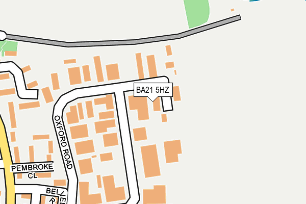 BA21 5HZ map - OS OpenMap – Local (Ordnance Survey) BA21 5HZ map - OS OpenMap – Local (Ordnance Survey)