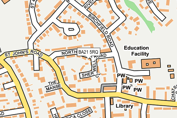 BA21 5RQ map - OS OpenMap – Local (Ordnance Survey) BA21 5RQ map - OS OpenMap – Local (Ordnance Survey)