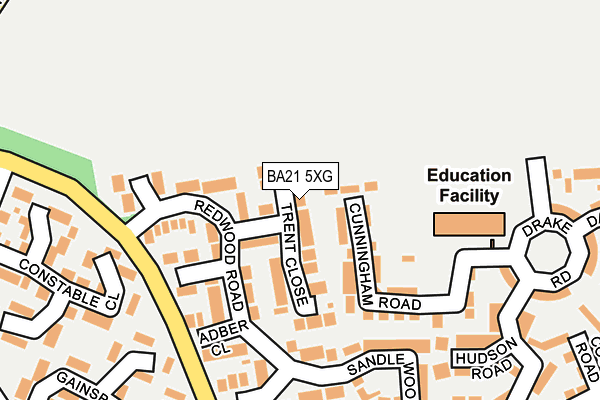 BA21 5XG map - OS OpenMap – Local (Ordnance Survey) BA21 5XG map - OS OpenMap – Local (Ordnance Survey)