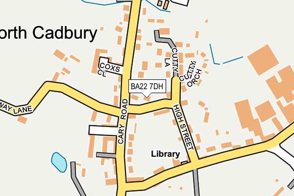 BA22 7DH map - OS OpenMap – Local (Ordnance Survey) BA22 7DH map - OS OpenMap – Local (Ordnance Survey)