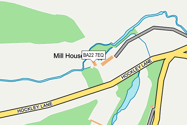 BA22 7EQ map - OS OpenMap – Local (Ordnance Survey) BA22 7EQ map - OS OpenMap – Local (Ordnance Survey)