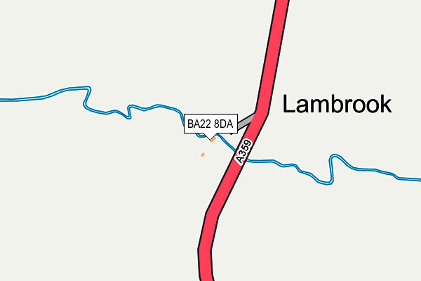 BA22 8DA map - OS OpenMap – Local (Ordnance Survey) BA22 8DA map - OS OpenMap – Local (Ordnance Survey)