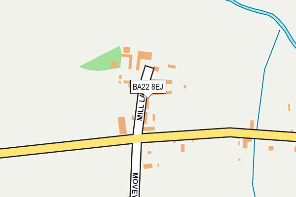 BA22 8EJ map - OS OpenMap – Local (Ordnance Survey) BA22 8EJ map - OS OpenMap – Local (Ordnance Survey)