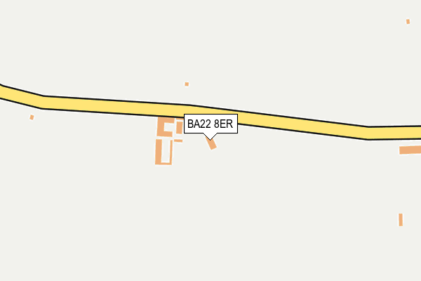 BA22 8ER map - OS OpenMap – Local (Ordnance Survey) BA22 8ER map - OS OpenMap – Local (Ordnance Survey)