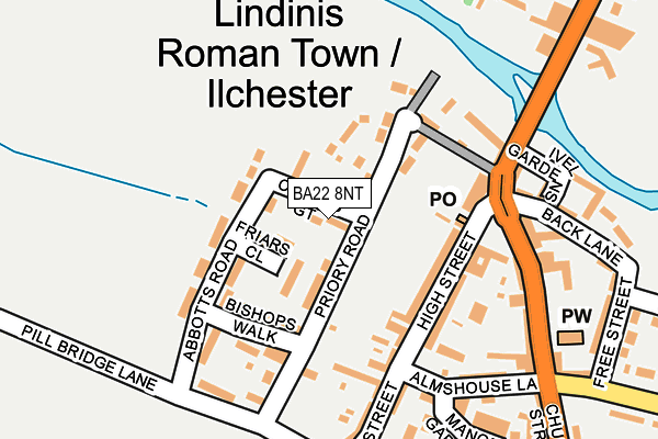 BA22 8NT map - OS OpenMap – Local (Ordnance Survey) BA22 8NT map - OS OpenMap – Local (Ordnance Survey)