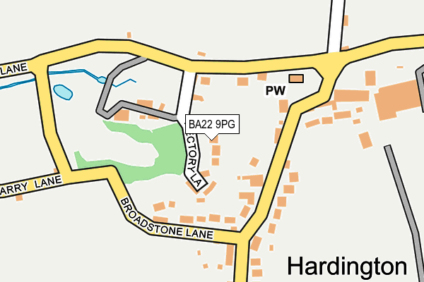 BA22 9PG map - OS OpenMap – Local (Ordnance Survey) BA22 9PG map - OS OpenMap – Local (Ordnance Survey)