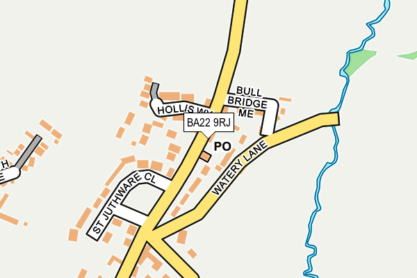 BA22 9RJ map - OS OpenMap – Local (Ordnance Survey) BA22 9RJ map - OS OpenMap – Local (Ordnance Survey)
