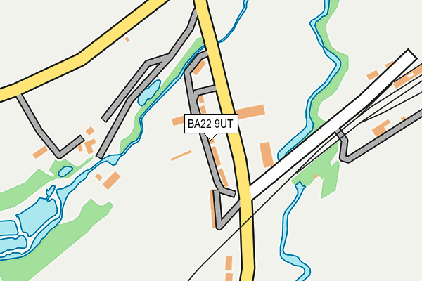 BA22 9UT map - OS OpenMap – Local (Ordnance Survey) BA22 9UT map - OS OpenMap – Local (Ordnance Survey)