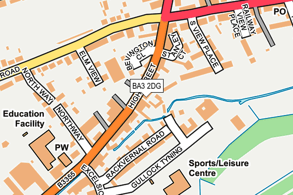 BA3 2DG map - OS OpenMap – Local (Ordnance Survey) BA3 2DG map - OS OpenMap – Local (Ordnance Survey)
