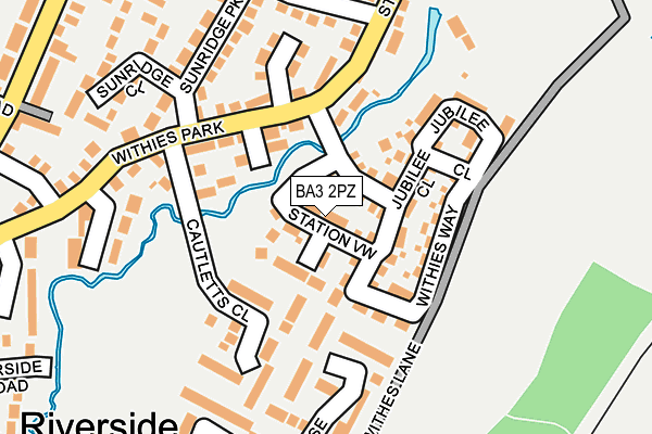 BA3 2PZ map - OS OpenMap – Local (Ordnance Survey) BA3 2PZ map - OS OpenMap – Local (Ordnance Survey)