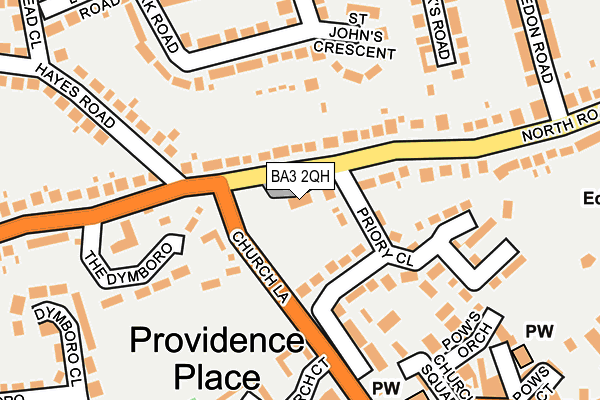 BA3 2QH map - OS OpenMap – Local (Ordnance Survey) BA3 2QH map - OS OpenMap – Local (Ordnance Survey)
