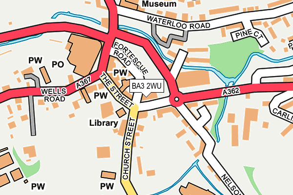 BA3 2WU map - OS OpenMap – Local (Ordnance Survey) BA3 2WU map - OS OpenMap – Local (Ordnance Survey)