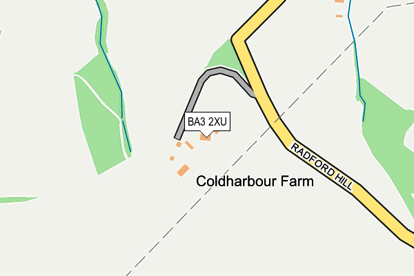 BA3 2XU map - OS OpenMap – Local (Ordnance Survey) BA3 2XU map - OS OpenMap – Local (Ordnance Survey)